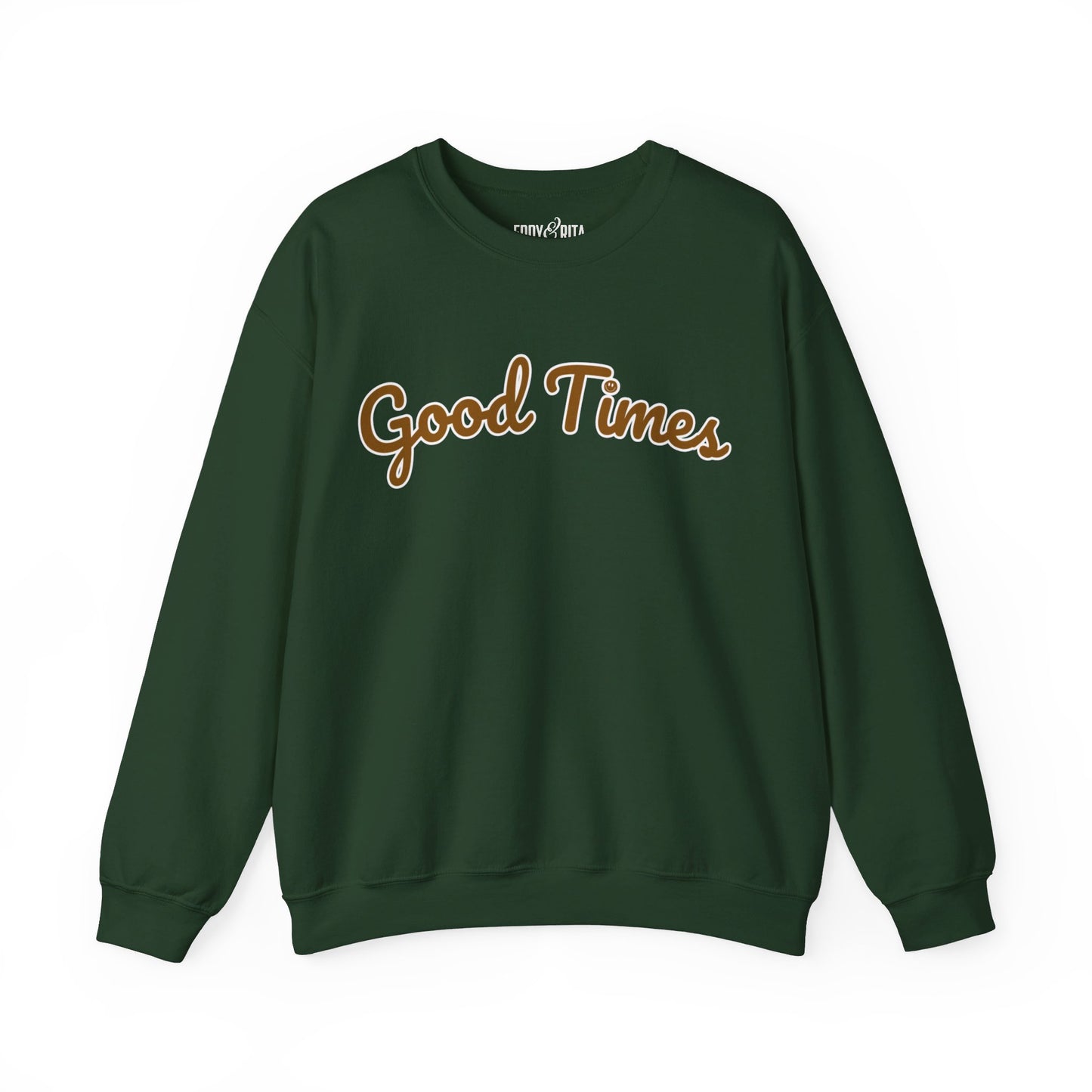 Women's Heavy Blend Sweatshirt – "Good Times" Cozy and Stylish Graphic Sweatshirt