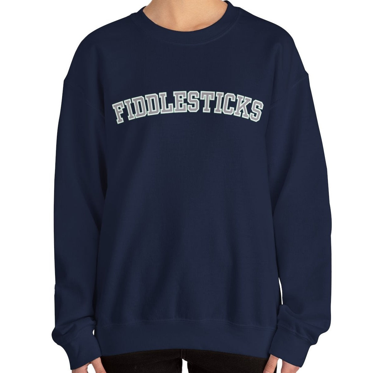 Fiddlesticks Women's Sweatshirt - Cozy Comfort with a Touch of Playful Charm for Effortless Everyday Style