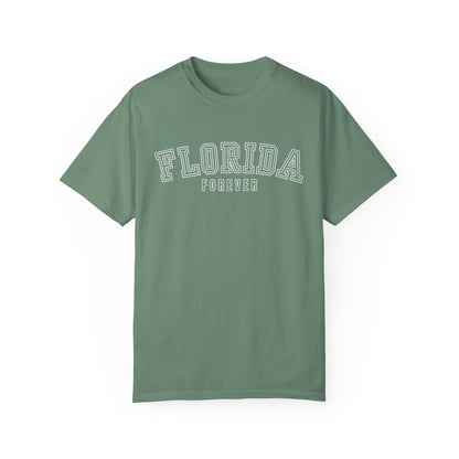 Eddy and Rita Women's Comfort Colors T-Shirt - "Florida Forever" Graphic Tee for Florida Lovers