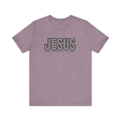 Jesus Name Above All Names Women's Bella Canvas Tee - Inspirational Comfort