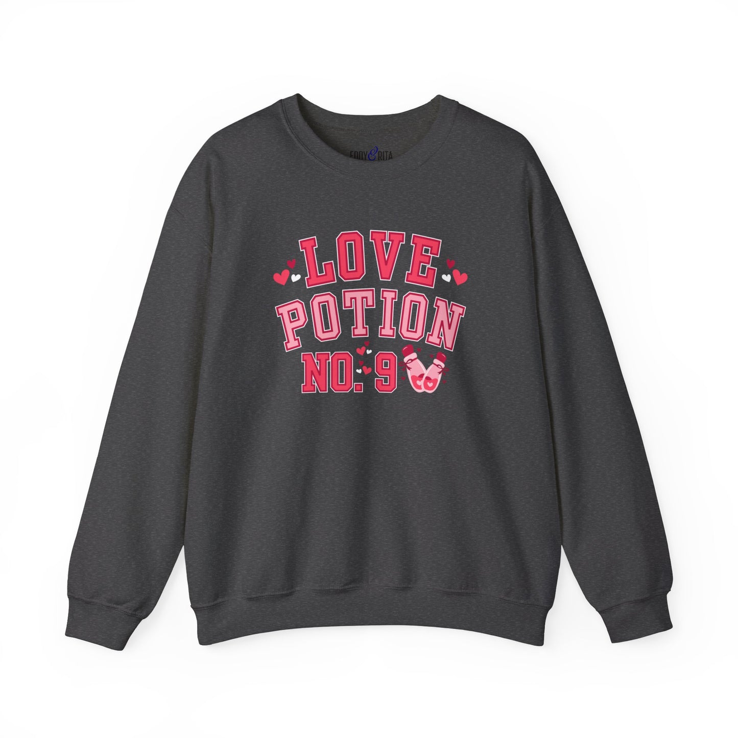 Love Potion No. 9 Chic Women's Sweatshirt - Cozy Comfort with a Touch of Magic - Eddy and Rita