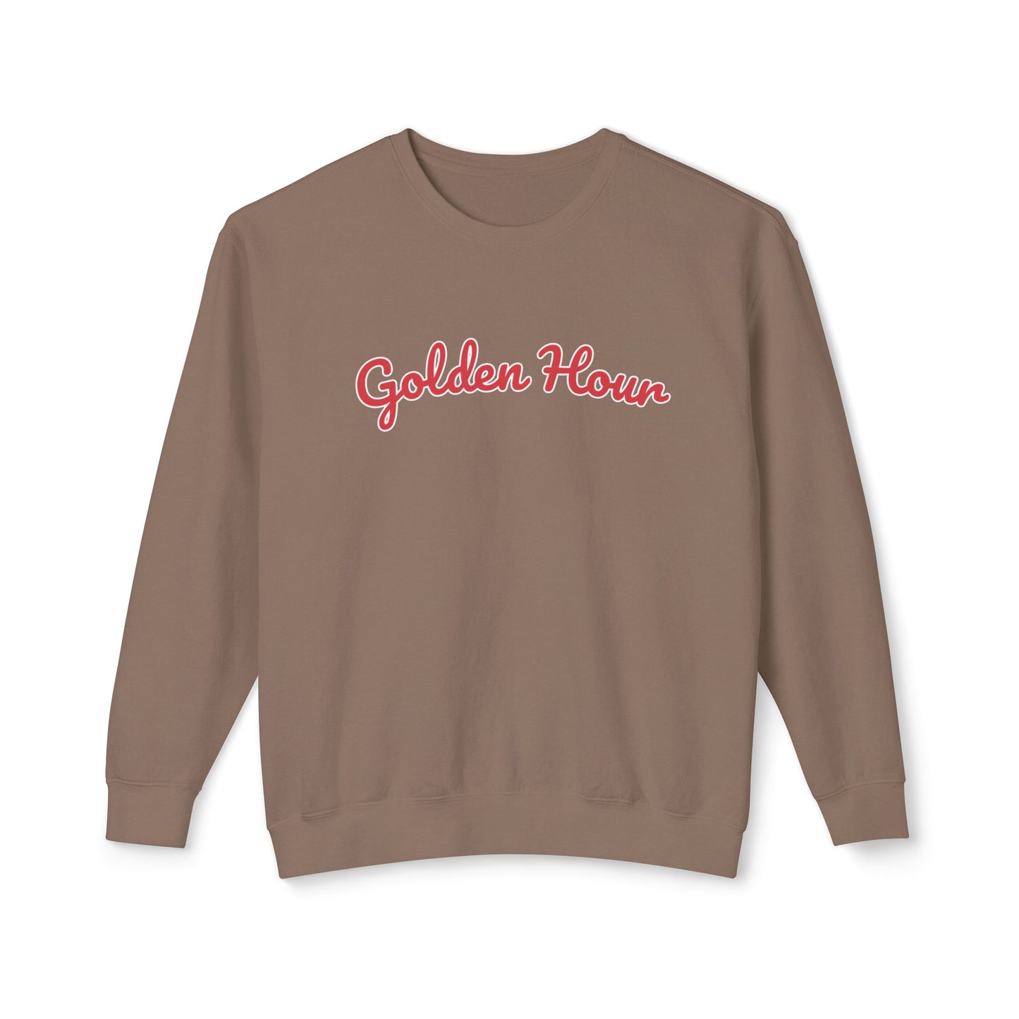 Women's Comfort Colors Lightweight Sweatshirt – "Golden Hour" Soft and Stylish Graphic Sweatshirt