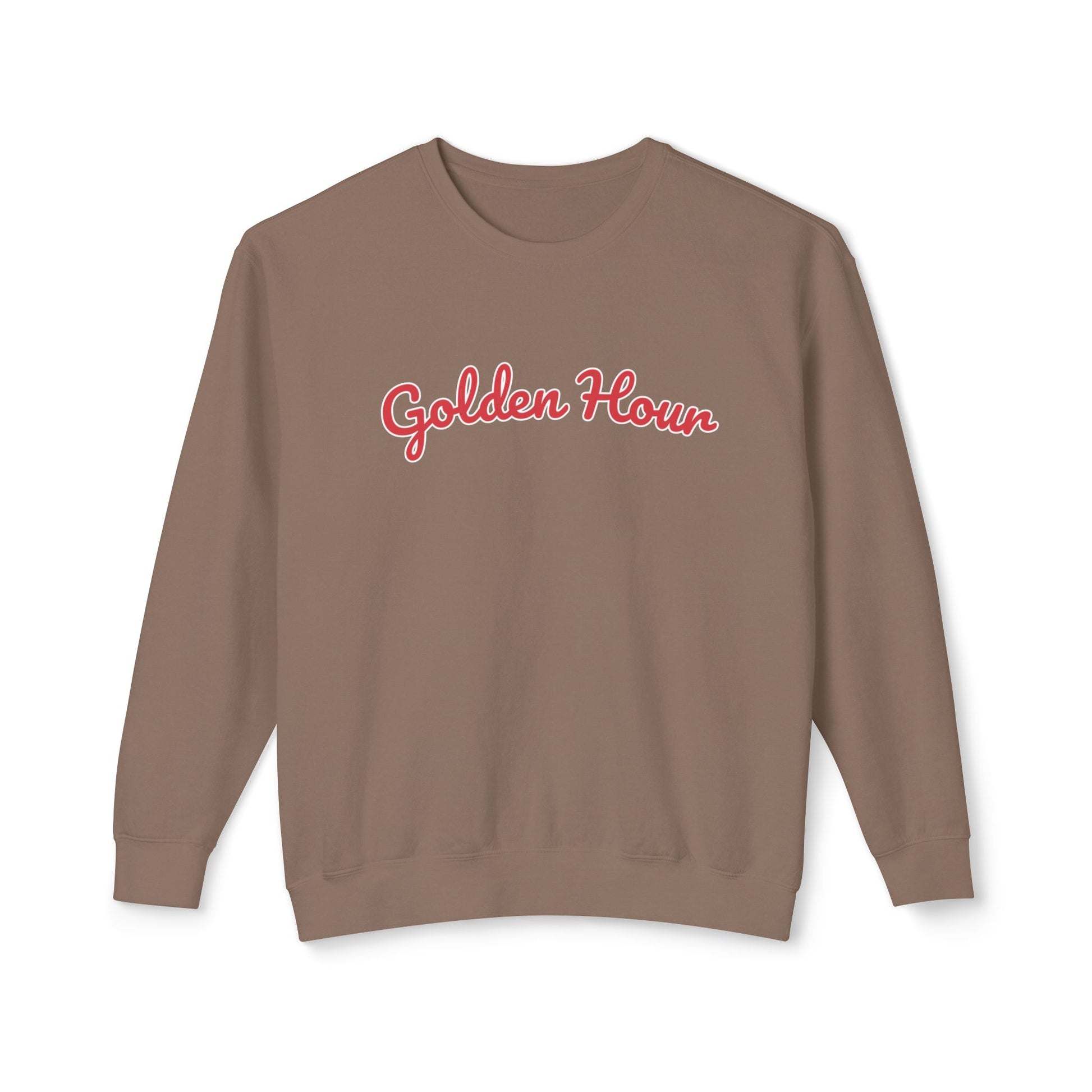 Women's Comfort Colors Lightweight Sweatshirt – "Golden Hour" Soft and Stylish Graphic Sweatshirt