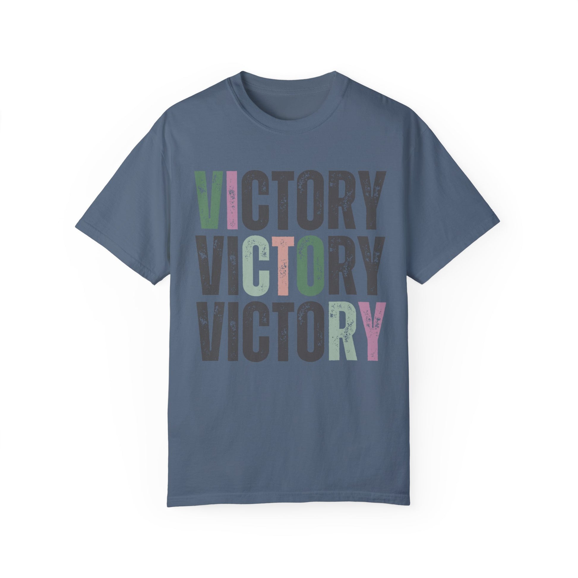 Victorious Vibes Women's Comfort Colors T-Shirt - Eddy and Rita