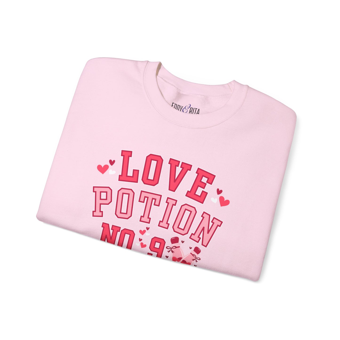 Love Potion No. 9 Chic Women's Sweatshirt - Cozy Comfort with a Touch of Magic - Eddy and Rita