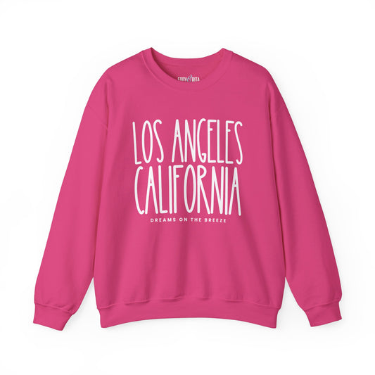 Los Angeles California Vibes: Women's Sweatshirt for West Coast Style and Relaxed Comfort - Eddy and Rita