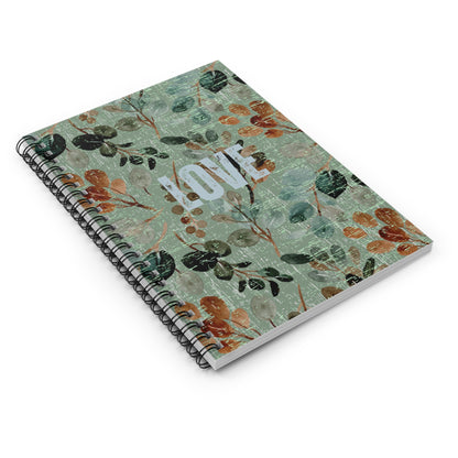 Love in Bloom: Ruled Spiral Notebook for Heartfelt Reflections - Eddy and Rita