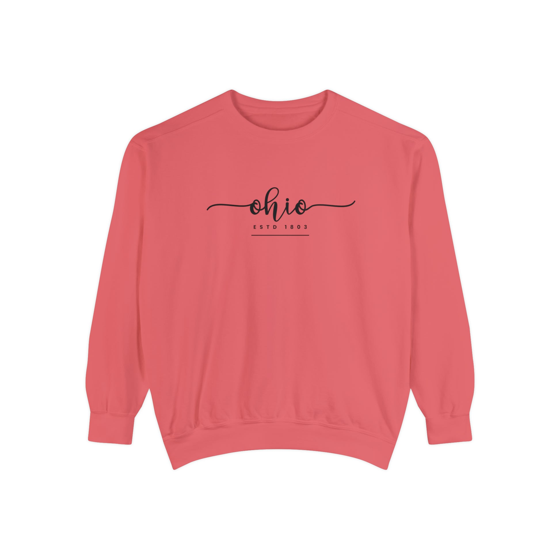 Comfort Colors Women's Sweatshirt - Ohio Pride Pullover - Eddy and Rita