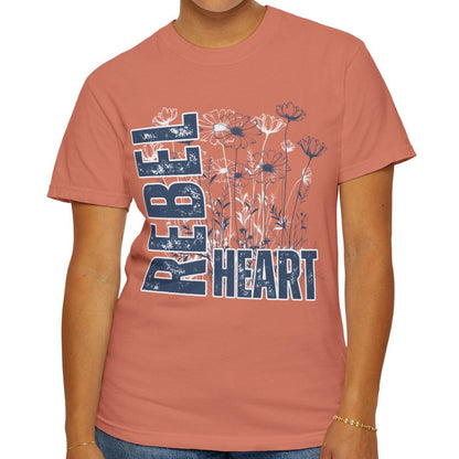 Wildflower Rebel Heart Women's Comfort Colors T-Shirt - Eddy and Rita