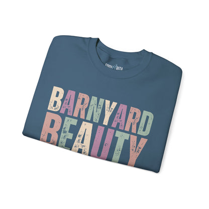 Barnyard Beauty Women's Sweatshirt: Embrace Farm Life in Comfort - Eddy and Rita