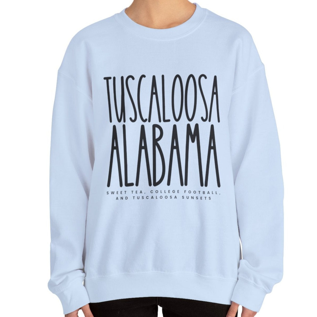 Tuscaloosa Alabama Women's Sweatshirt: Cozy Comfort with Hometown Pride - Eddy and Rita