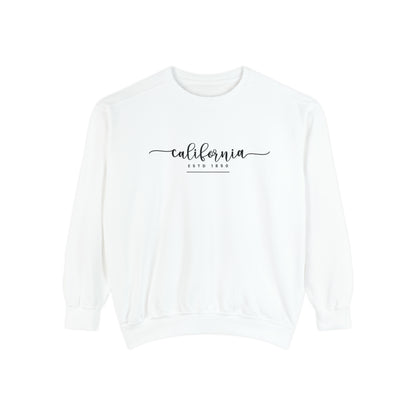 California Dreaming - Women's Comfort Colors Sweatshirt - West Coast Vibes- Eddy and Rita