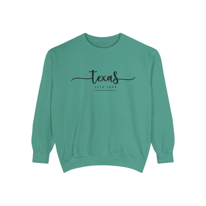 Texas Pride Comfort Colors Women's Sweatshirt - Eddy and Rita