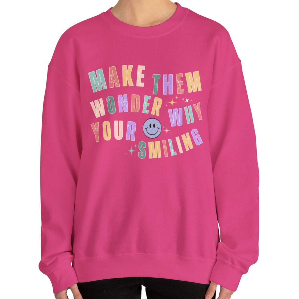 Make Them Wonder: Women's Empowerment Sweatshirt for Intriguing Style - Eddy and Rita