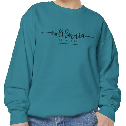 California Dreaming - Women's Comfort Colors Sweatshirt - West Coast Vibes- Eddy and Rita