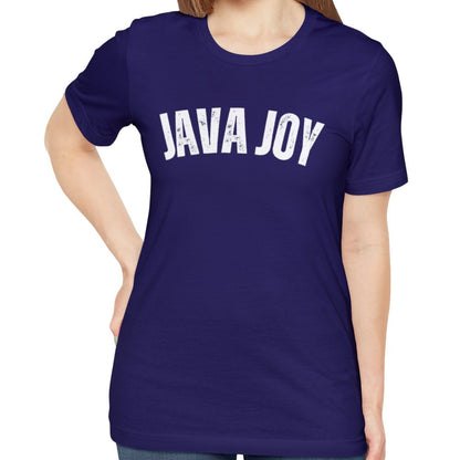 Java Joy Bliss - Women's Bella Canvas Jersey Tee for Comfort and Coffee Enthusiasts - Eddy and Rita