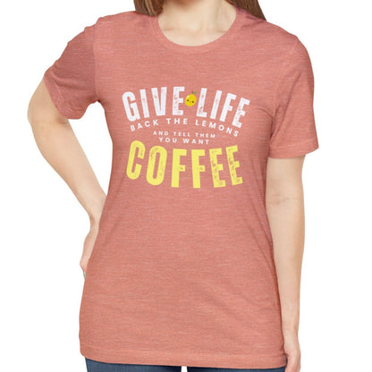 Give Life Back the Lemons Women's Bella Canvas T-Shirt - Eddy and Rita