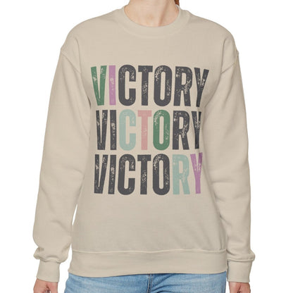 Victory Vibes Women's Comfort Sweatshirt - Eddy and Rita