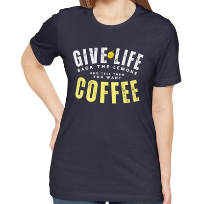 Give Life Back the Lemons Women's Bella Canvas T-Shirt - Eddy and Rita