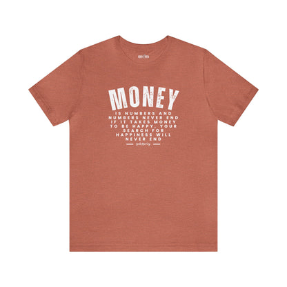 Money is Numbers Women's Bella Canvas T-Shirt - Eddy and Rita