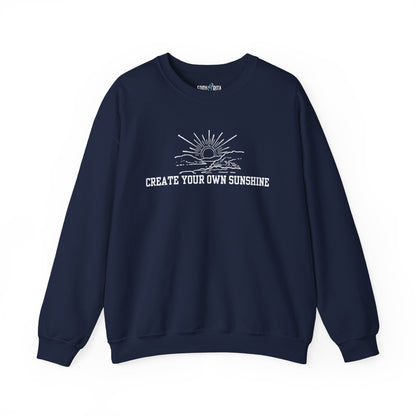 Create Your Own Sunshine Men's Sweatshirt: Cozy Comfort with Inspirational Style - Eddy and Rita