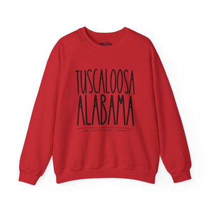 Tuscaloosa Alabama Women's Sweatshirt: Cozy Comfort with Hometown Pride - Eddy and Rita