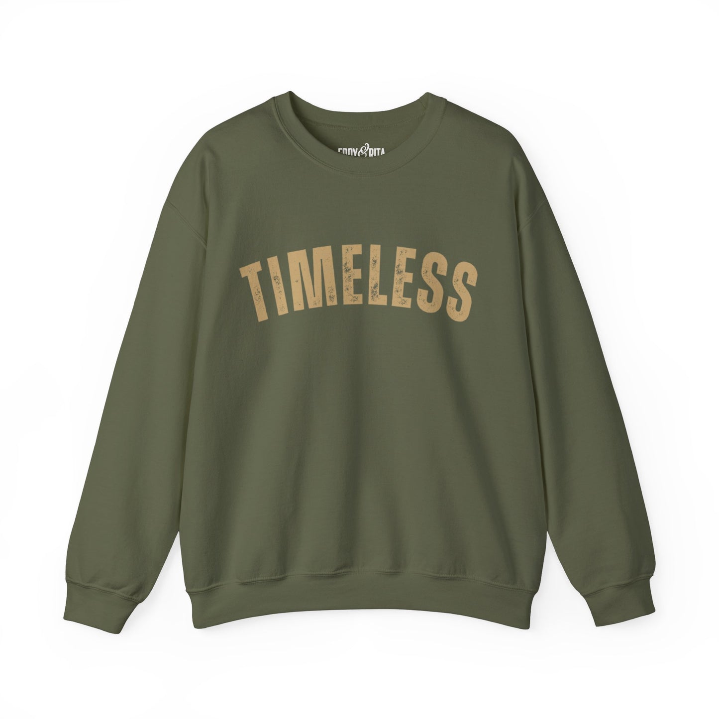 Women's Heavy Sweatshirt - "Timeless" Graphic Pullover