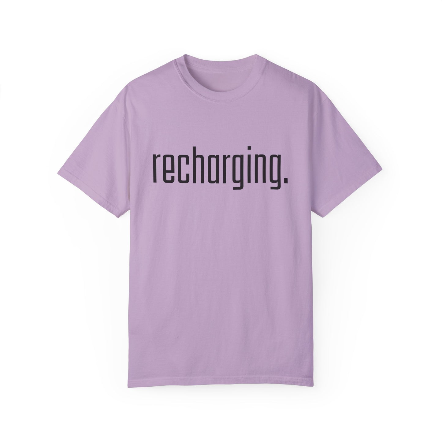 Recharging Women's Comfort Colors T-Shirt - Eddy and Rita