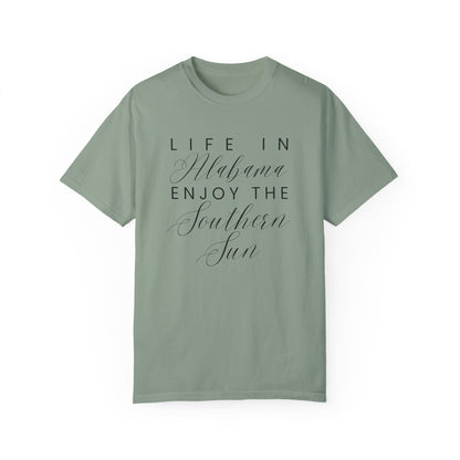 Life in Alabama Women's Comfort Colors T-Shirt - Eddy and Rita