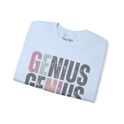 Trendy Genius Women's Sweatshirt - Eddy and Rita