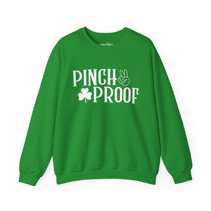 Pinch Proof Unisex Crewneck Sweatshirt - Perfect for St. Patrick's Day Celebrations