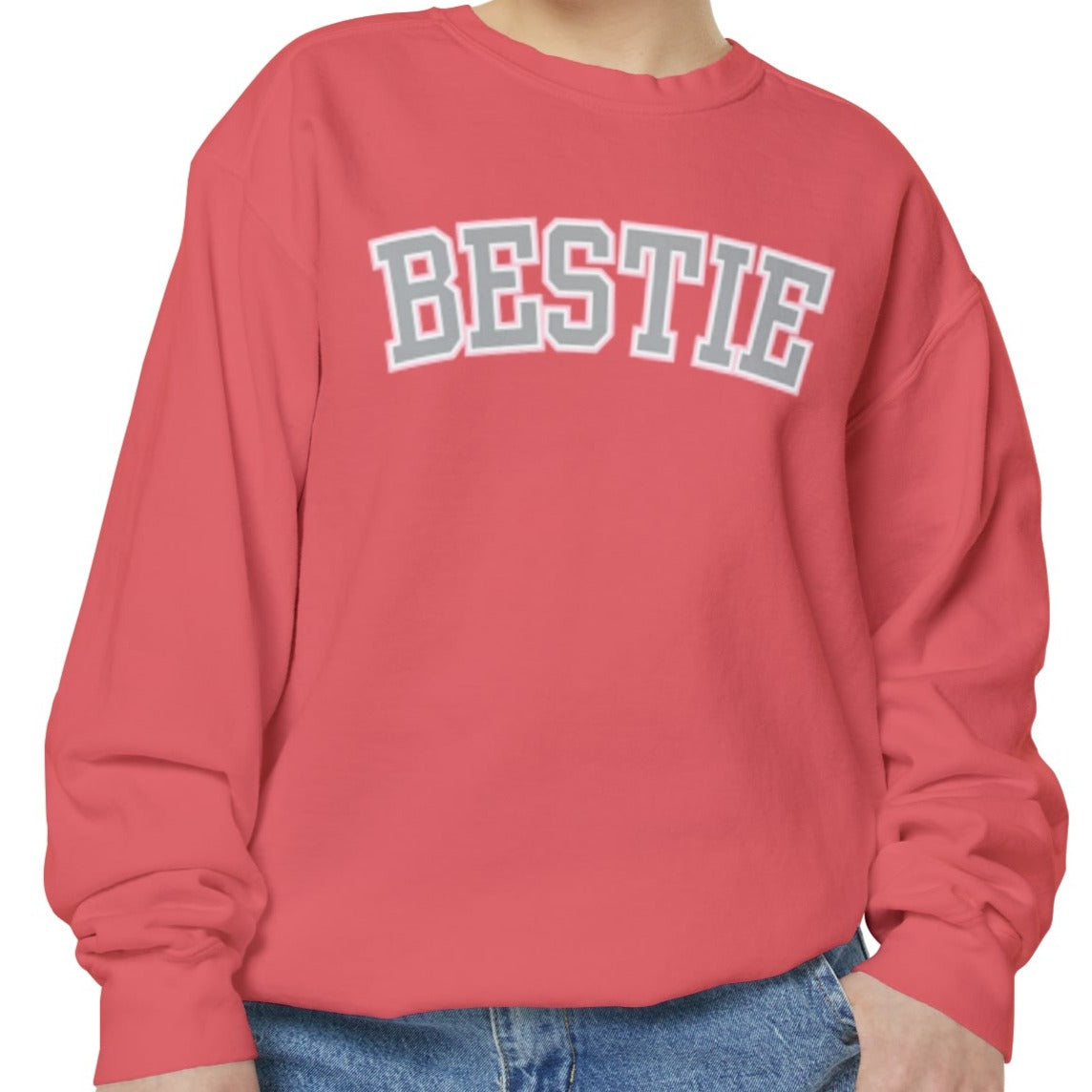 Bestie Bliss Women's Comfort Colors Sweatshirt - Eddy and Rita