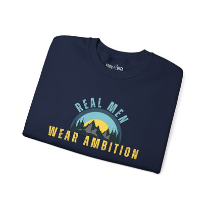 Real Men Wear Ambition: Elevate Your Style with Determined Comfort