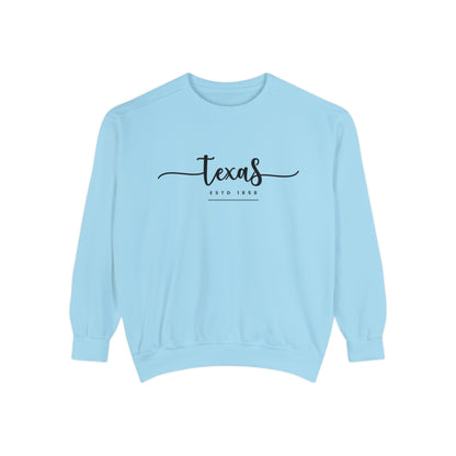 Texas Pride Comfort Colors Women's Sweatshirt - Eddy and Rita