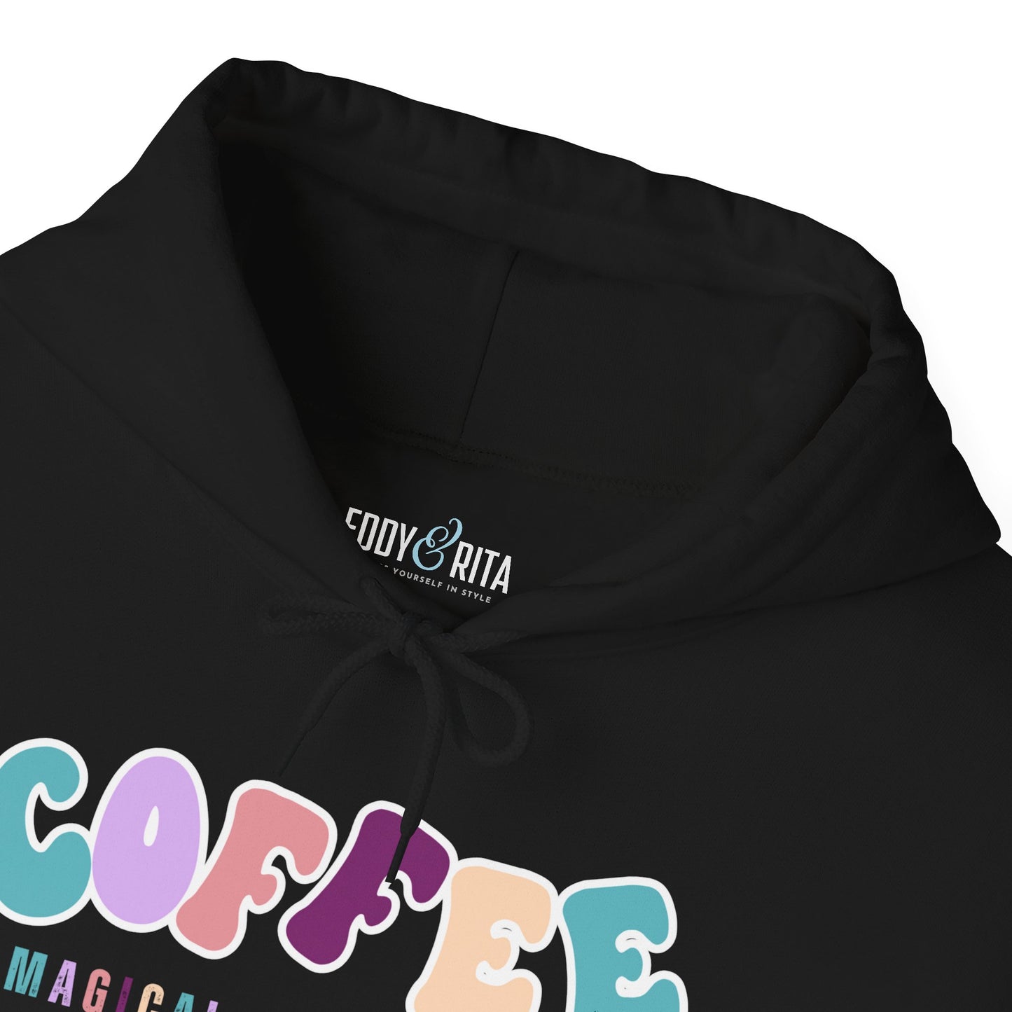 Women's Heavyweight Hoodie - "Coffee: A Magical Substance that Turns 'Leave Me Alone' into 'Good Morning'" | Cozy & Stylish Coffee Lover Sweatshirt