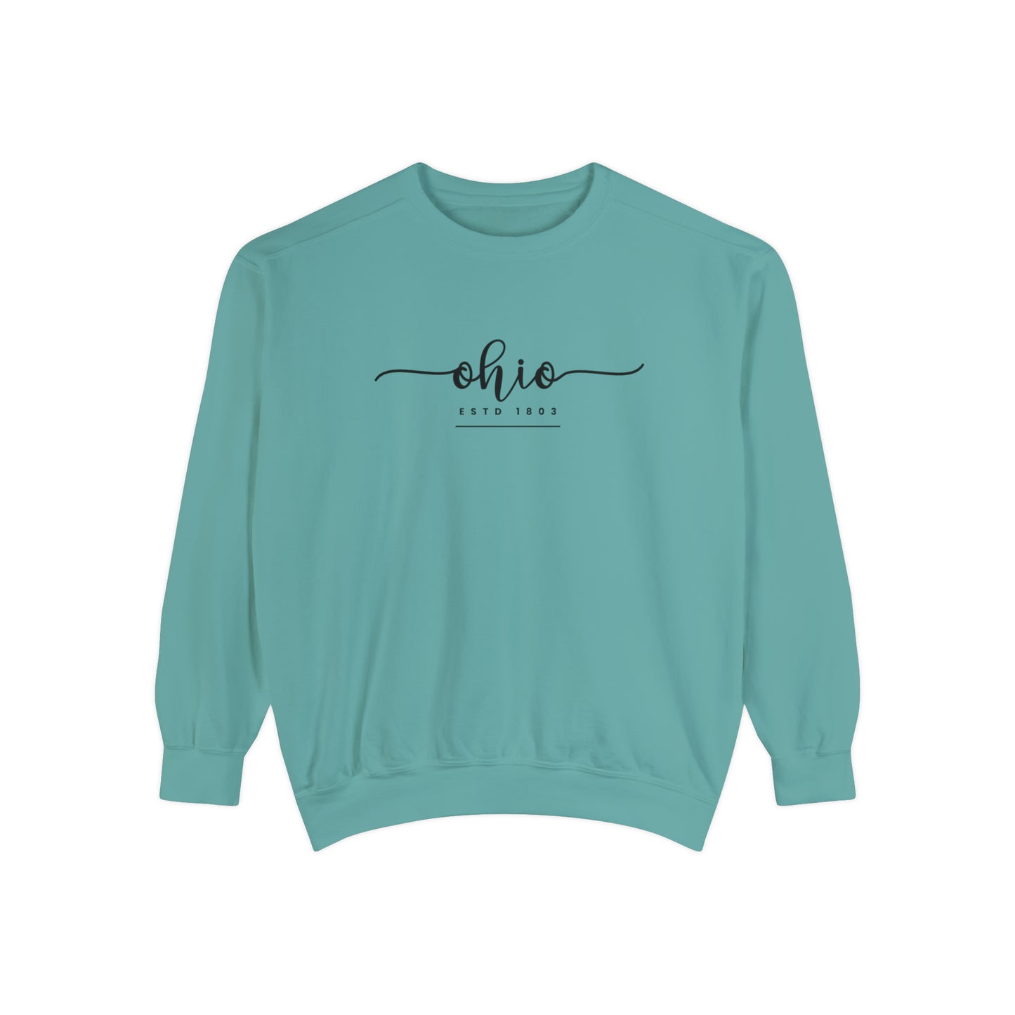 Comfort Colors Women's Sweatshirt - Ohio Pride Pullover - Eddy and Rita