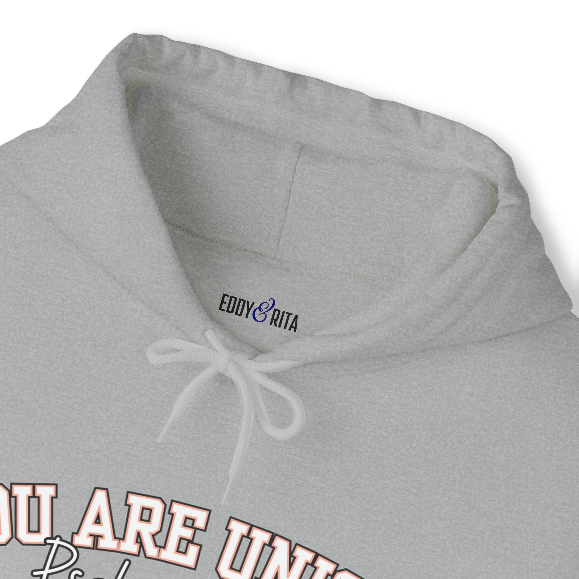 Women's Hoodie with 'You Are Unique - Psalm 139:13' Affirmation - Eddy and Rita