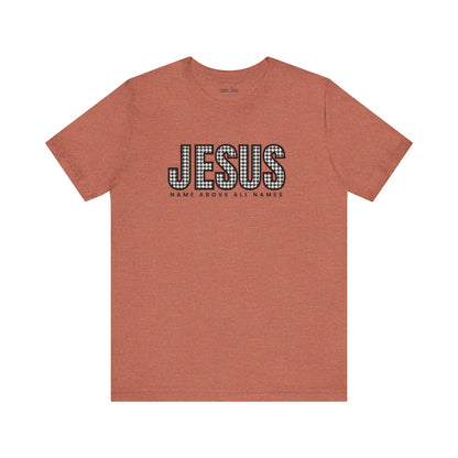 Jesus Name Above All Names Women's Bella Canvas Tee - Inspirational Comfort - Eddy and Rita