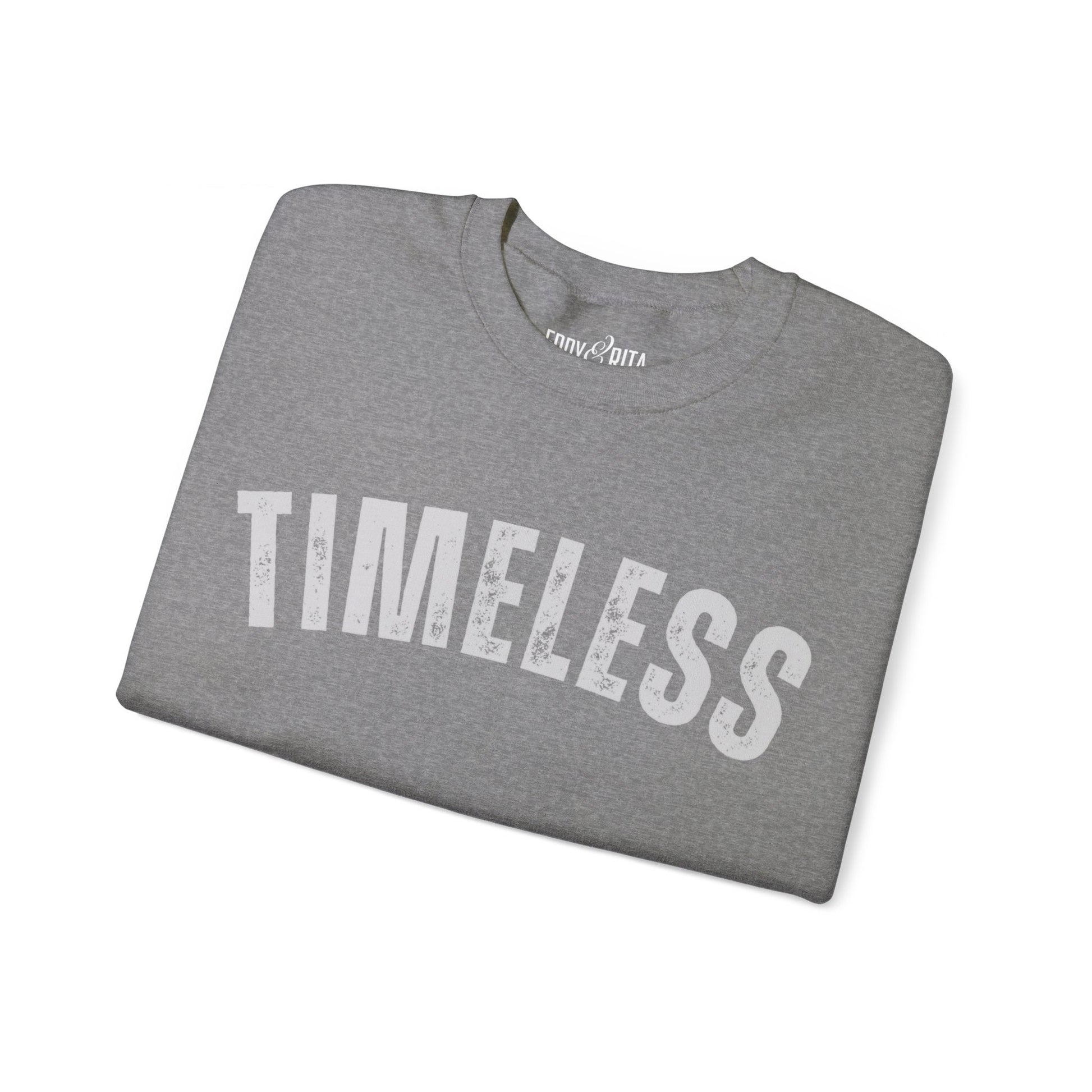 Women's Heavy Sweatshirt - "Timeless" Graphic Pullover