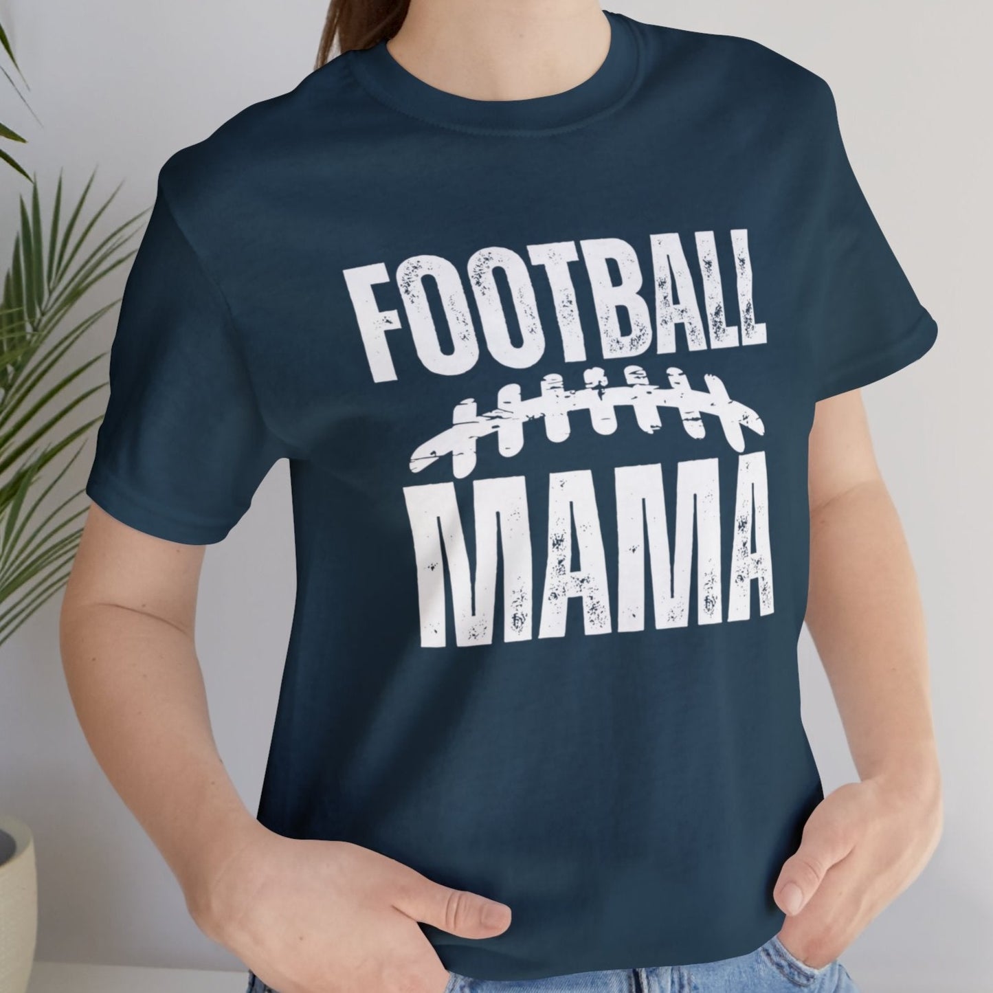 Football Mama Women's Bella Canvas T-shirt - Eddy and Rita