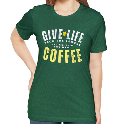 Give Life Back the Lemons Women's Bella Canvas T-Shirt - Eddy and Rita