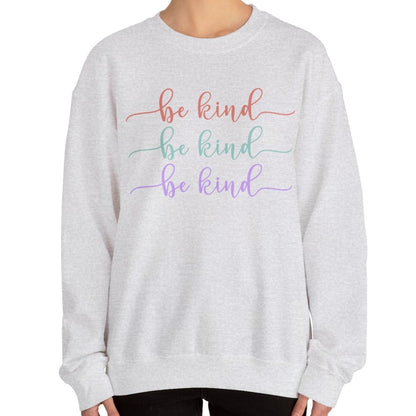 Be Kind: Women's Comfort Sweatshirt for Positive Vibes and Stylish Warmth - Eddy and Rita