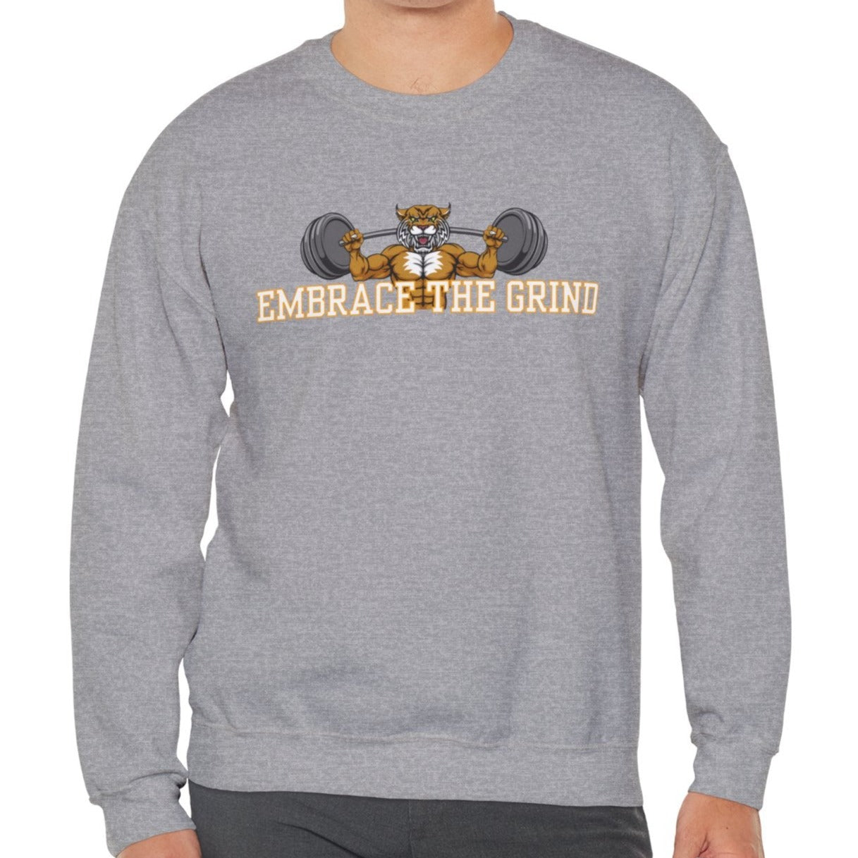 Embrace the Grind Men's Sweatshirt: Elevate Your Style with Determined Comfort - Eddy and Rita