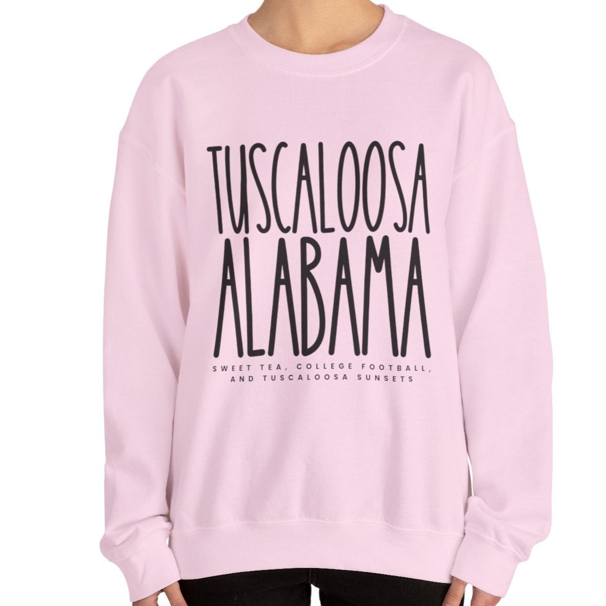 Tuscaloosa Alabama Women's Sweatshirt: Cozy Comfort with Hometown Pride - Eddy and Rita