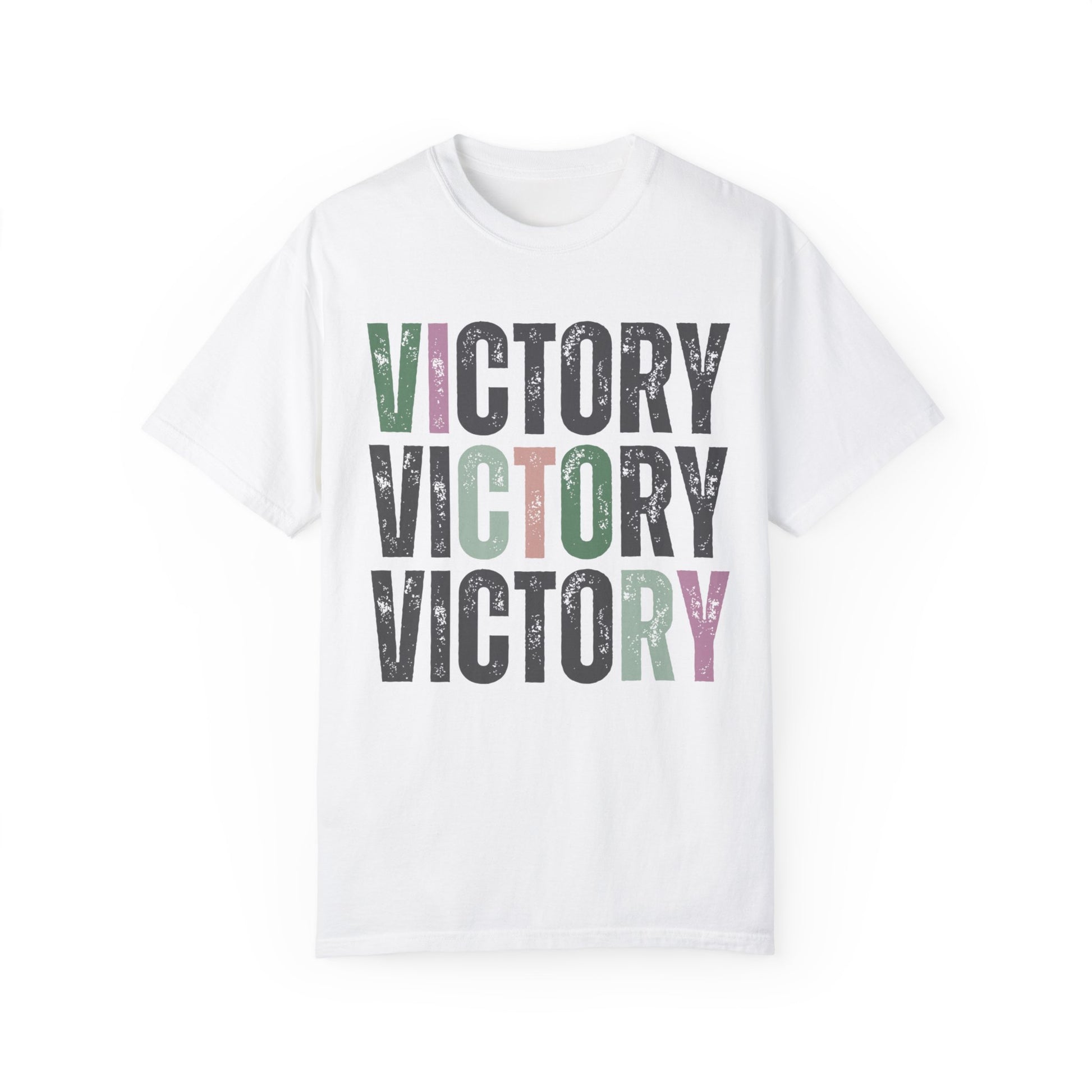 Victorious Vibes Women's Comfort Colors T-Shirt - Eddy and Rita