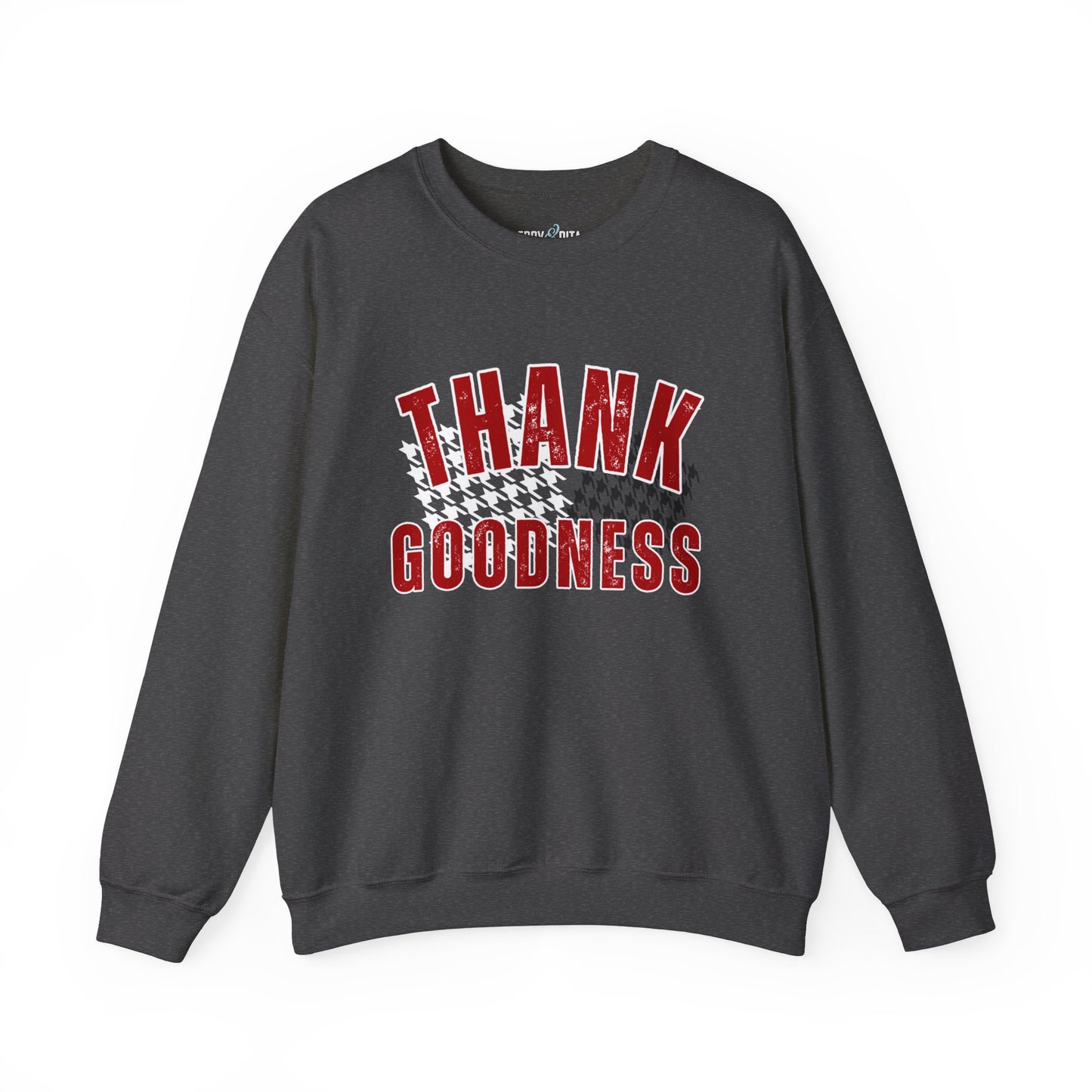 Thank Goodness: Women's Gratitude-Inspired Cozy Sweatshirt - Eddy and Rita