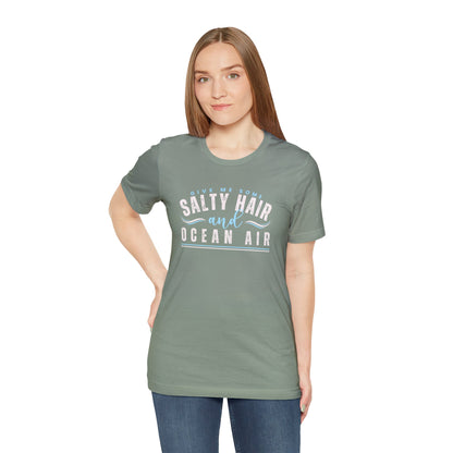 Salty Hair and Ocean Air Women's Bella Canvas T-Shirt