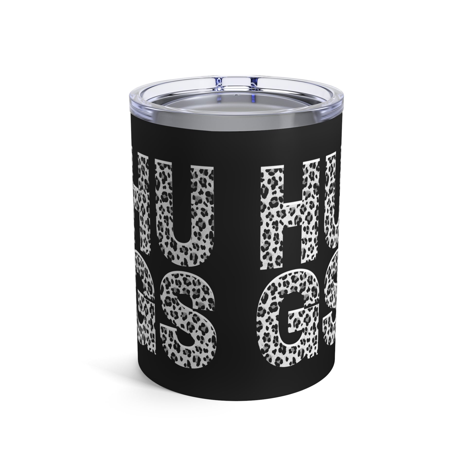 Leopard Print Hugs 10oz Tumbler - Eddy and Rita