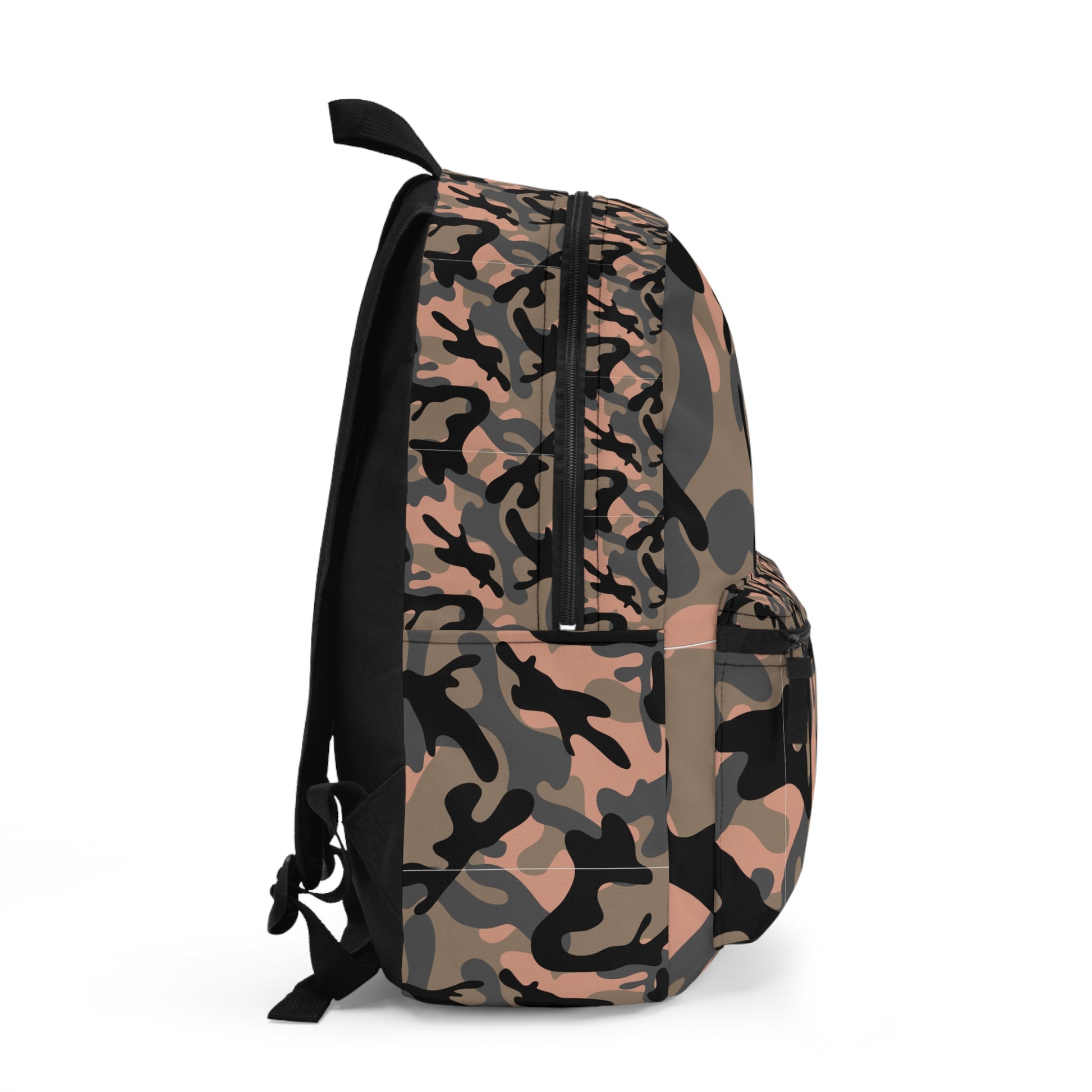 Eddy and Rita Women's Pink and Grey Camo Backpack - Premium Designer Bag