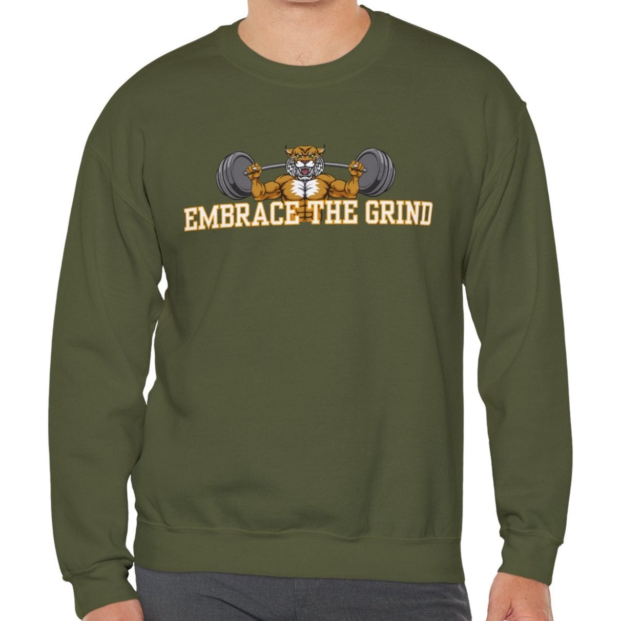 Embrace the Grind Men's Sweatshirt: Elevate Your Style with Determined Comfort - Eddy and Rita